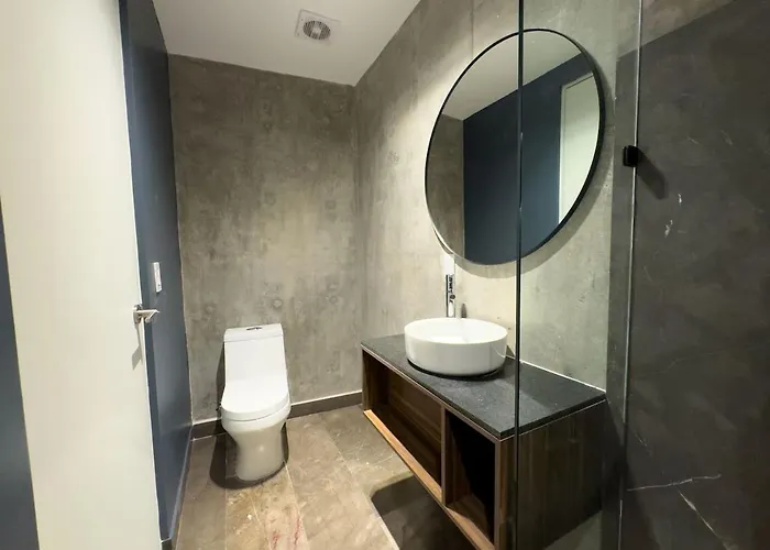 Apartment Roma Norte - Estudio Chic - A/c - Walk Score 100 Mexico City